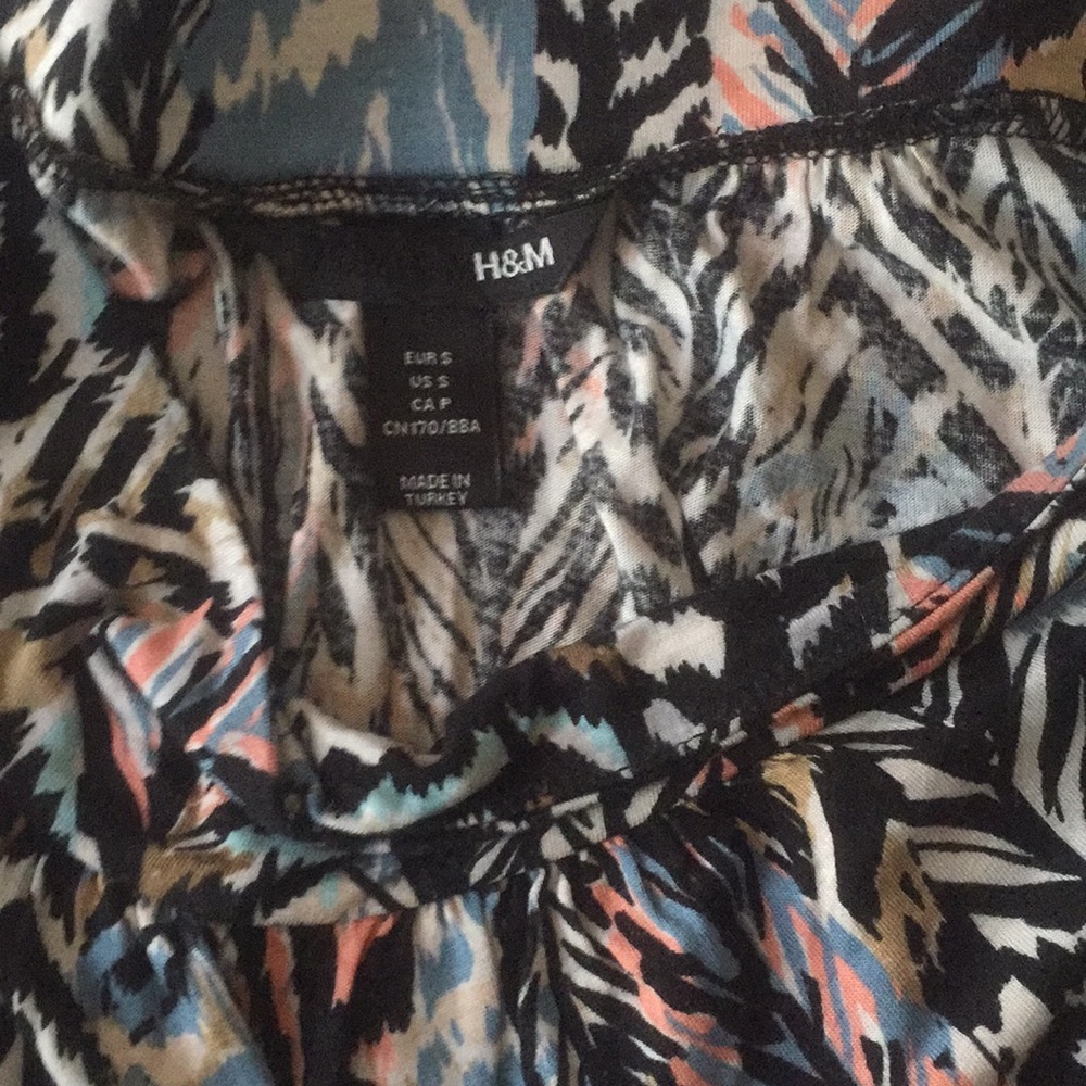 H&M Multicolor Patterned Mini Dress - Picture 2 of 2